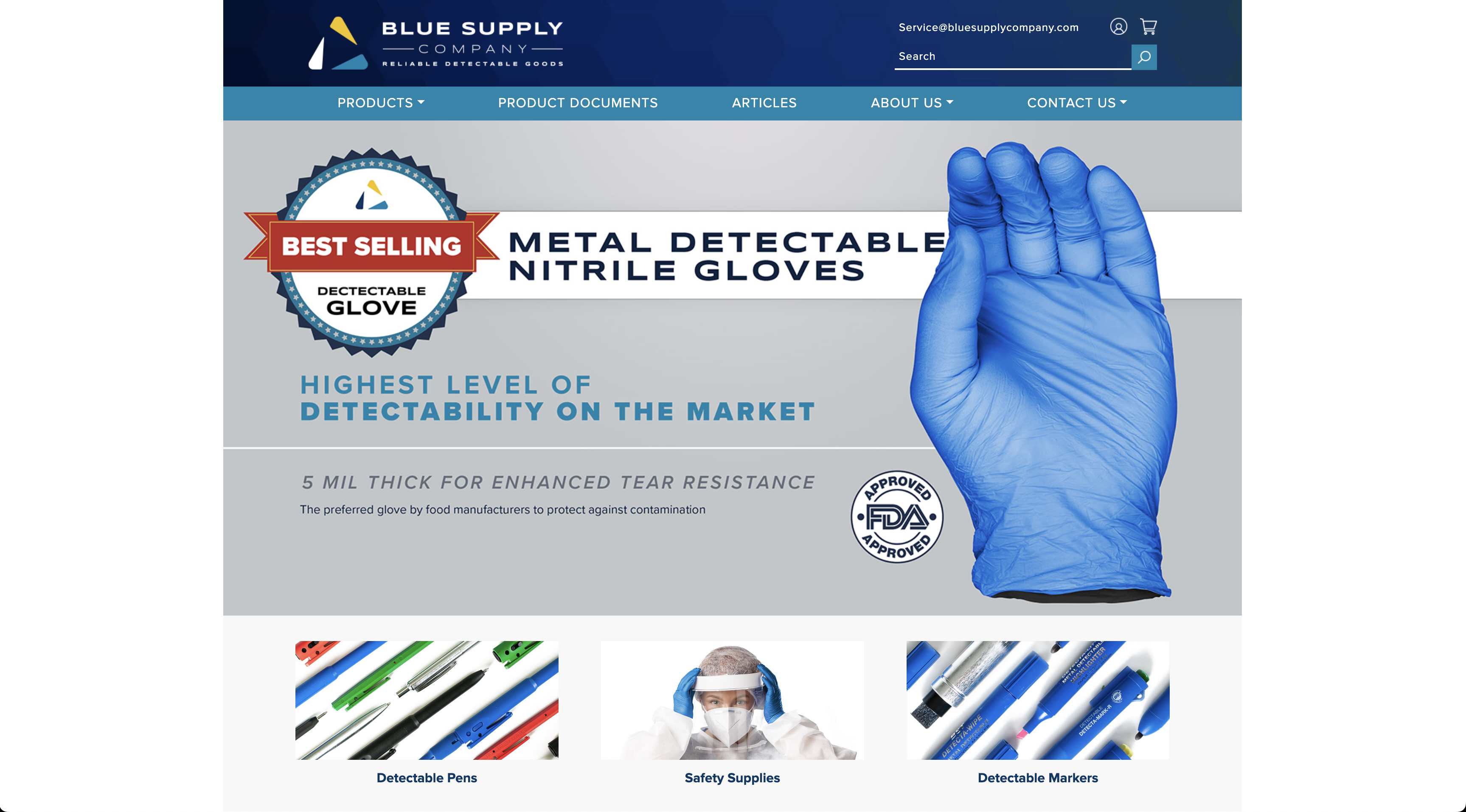 Elevating Blue Supply Company’s B2B E-commerce Presence